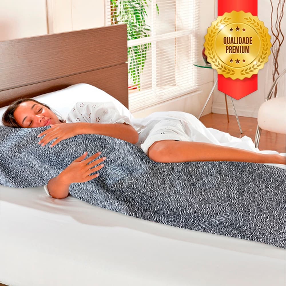 Fronha Travesseiro de Corpo 1,50m x 40cm Matelada Top Barato Premium