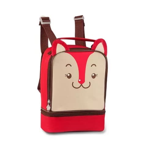 Lancheira Térmica Raposa Clio Pets - Animal Material escolar infantil Unissex