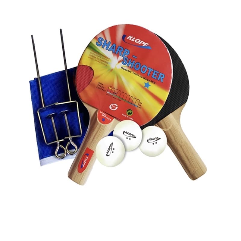 Kit Ping Pong Tênis De Mesa Raquete Bolas Rede