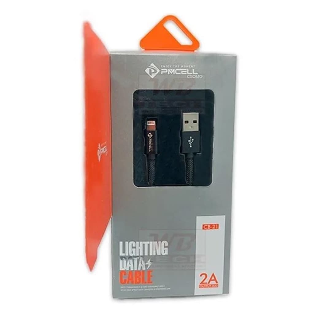 Kit Atacado Cabo USB Lightning 2 metros PMCell CB-21