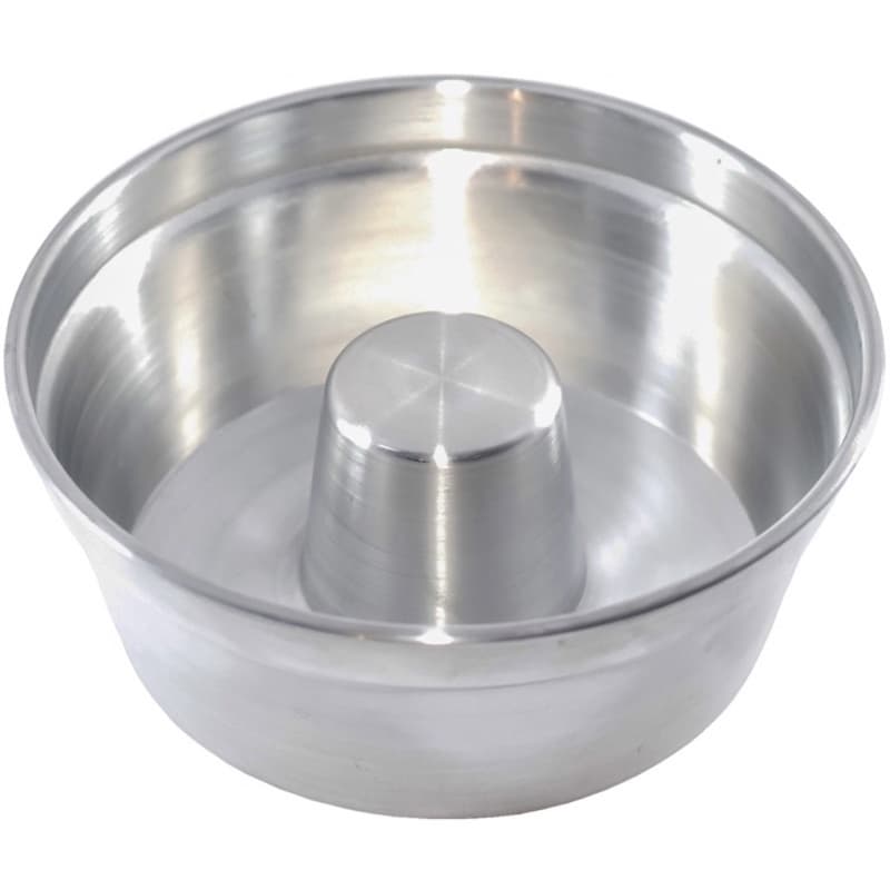 Forma Para Padaria Bolo Pudim N 28 cm Assadeira Grande com Cone em Aluminio
