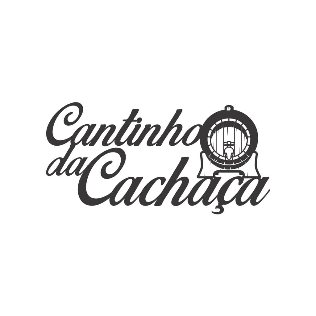 Quadro Decorativo Cantinho da Cachaça C/ Dupla Face 3M em MDF Vazado de 3mm Preto