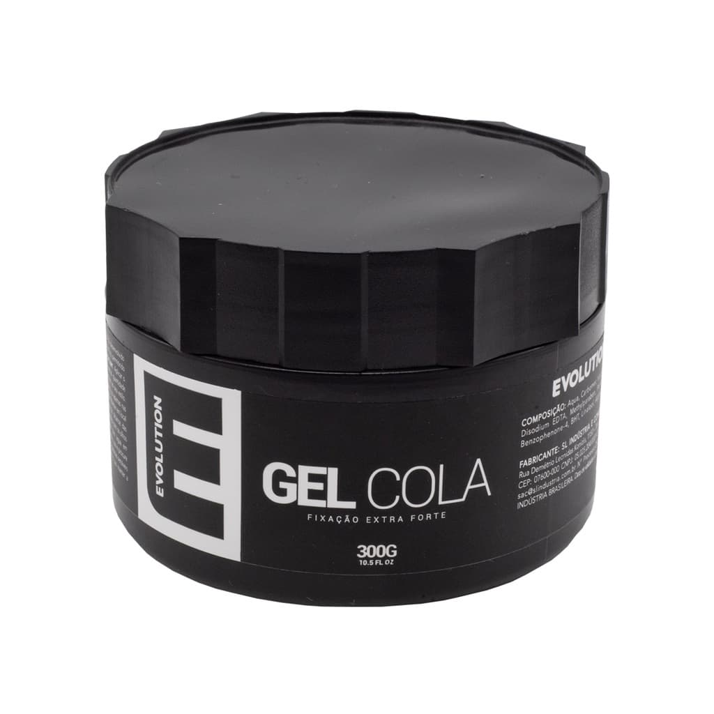 Gel Cola Fixação Extra Forte Evolution Barber 300g