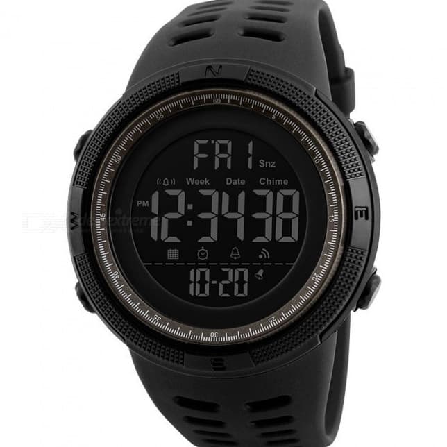 [Warranty] SKMEI 1251 50m Waterproof Men's Digital Sports Watch[Warranty] SKMEI 1251 50m Waterproof Men's Digital Sports Watch