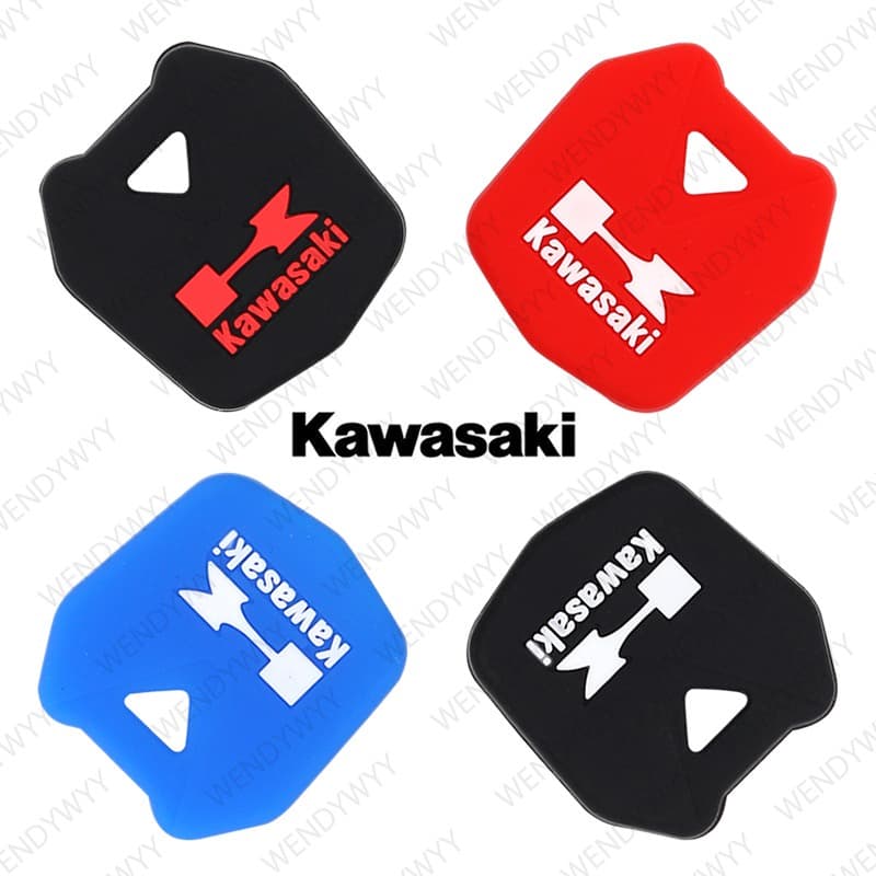 Kawasaki Motocicleta Ninja z250 z300 z400 z500 ER6F/N ZX600R ZX10 , ZX10R , ZZR250-1400 Z750 Z100 Capa De Chave De Borracha Silicone