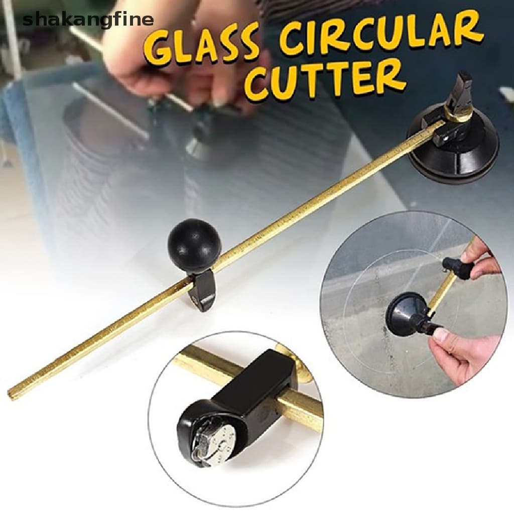 Cortador De Vidro Circular SHBR 1PC Com Alça Redonda Ferramenta De Ventosa Martijn