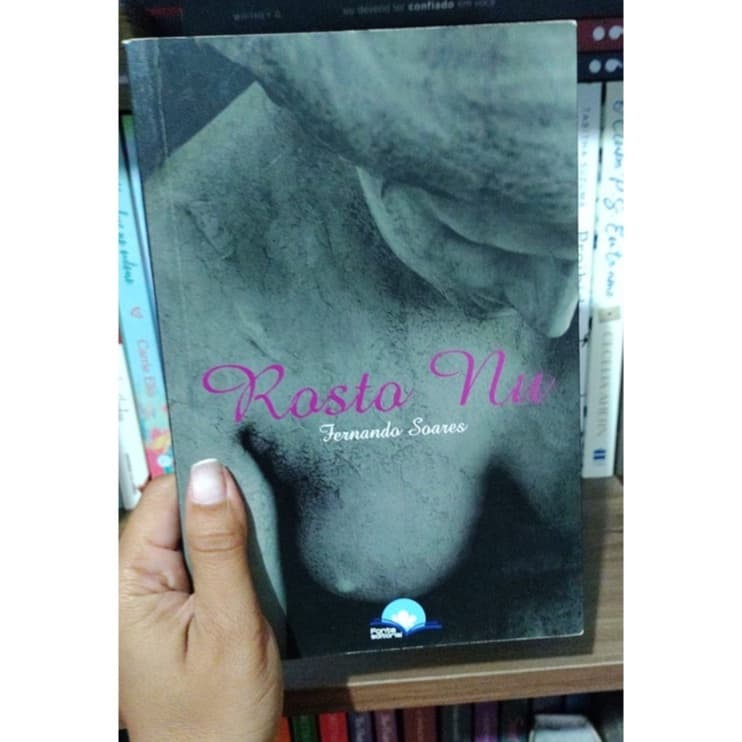 Rosto nu livros capa comum autor Fernando soares