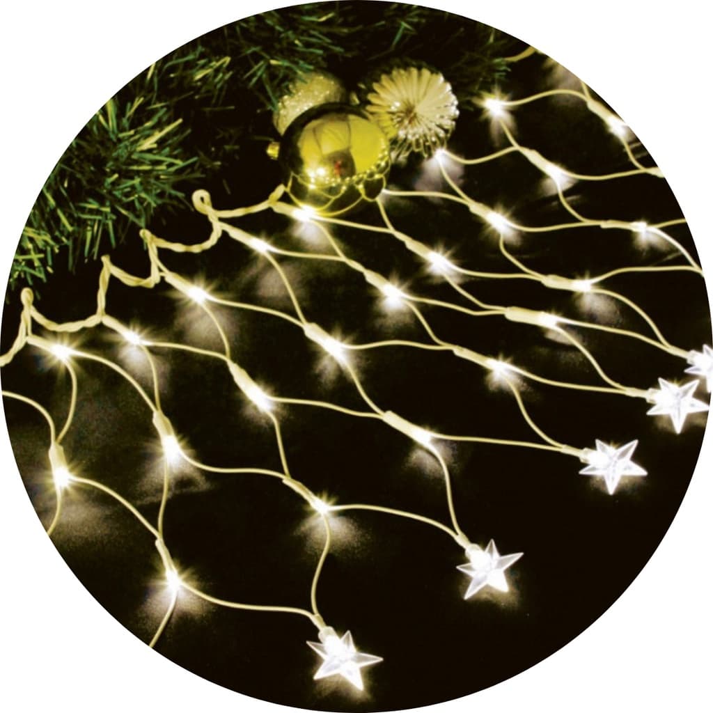 Rede Luminosa de Led Enfeite Decoração de Natal Taschibra