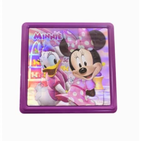 Adesivo Quebra Cabeça Brilhante E Pata Disney
