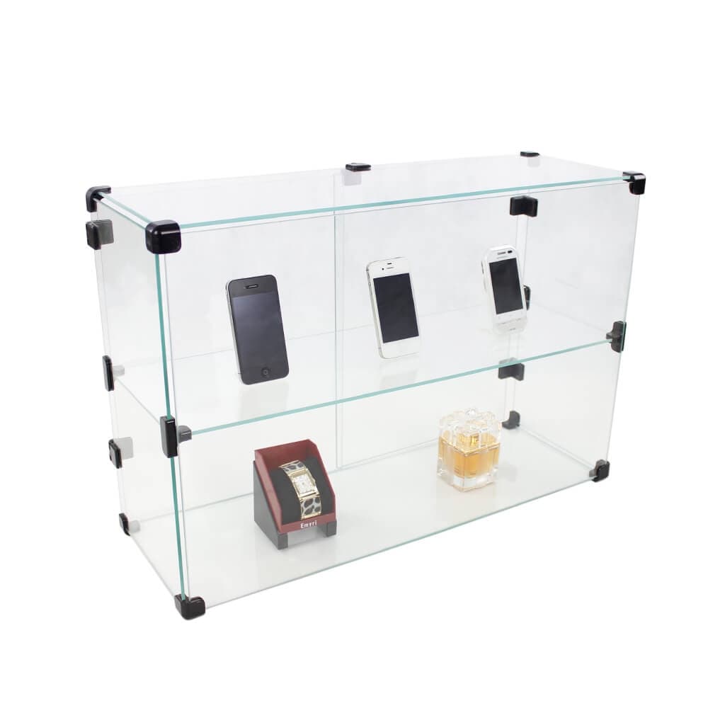 Expositor de Vidro com Porta - Vitrine de Balcão 20Px60Lx40A
