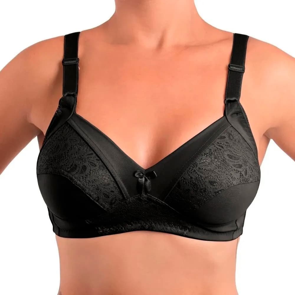 Princesa Catarina Kit 2 Sutia De Sustentacao Reforcado Com Detalhe Em Renda Sem Aro Sem Bojo