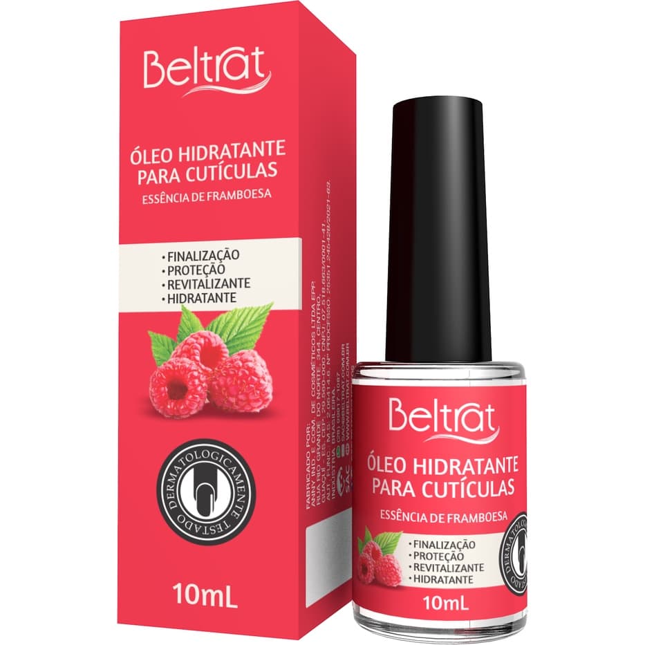 Hidratante De Cutícula Aroma Framboesa / Óleo De Cutícula Beltrat Lançamento Original