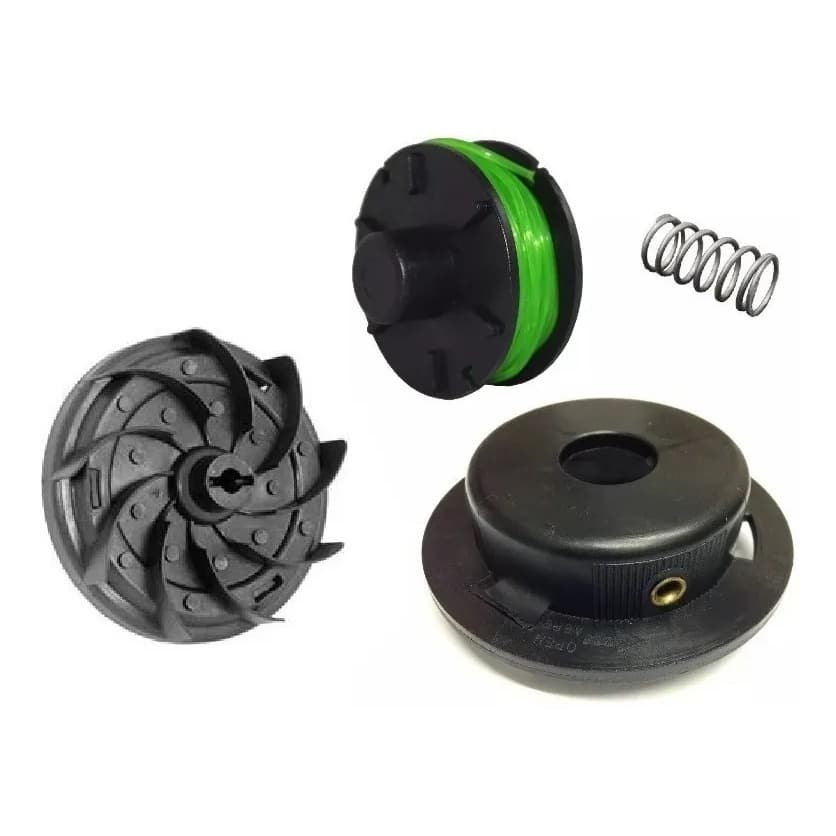 Refil carretel Nylon + tampa + base + mola  Trapp 800/1000plus Trapp