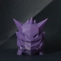 Pokémon Gengar low poly 5 cm