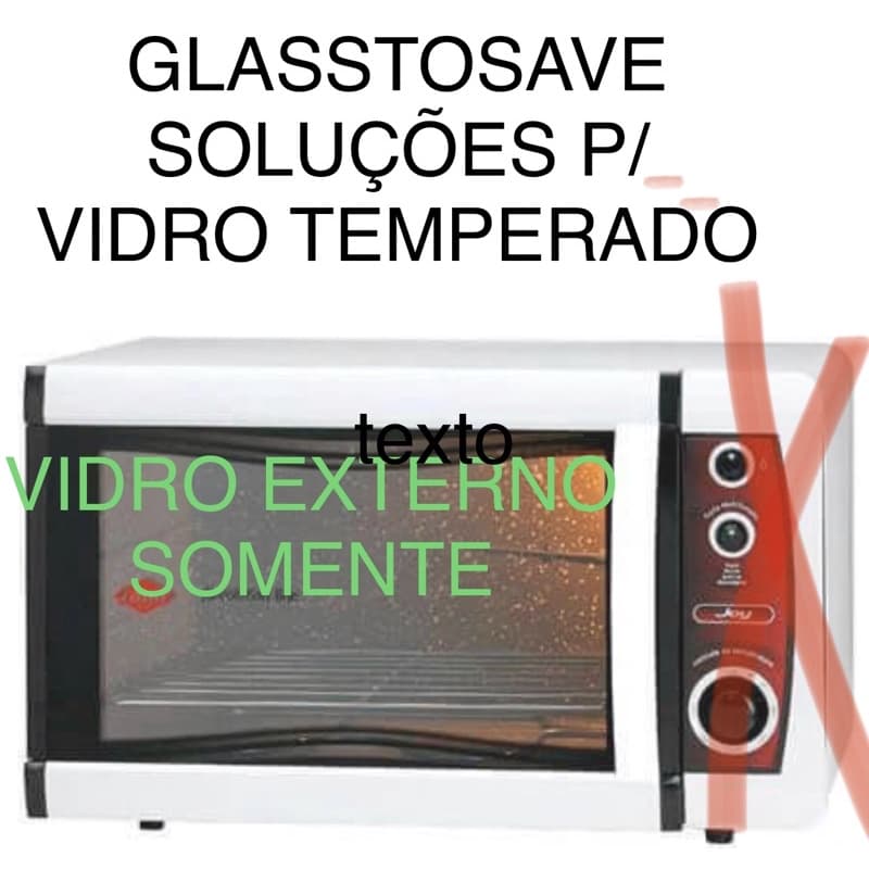 VIDRO EXTERNO DO FORNO LAYR JOY 1 ANO DE GARANTIA DE FÁBRICA