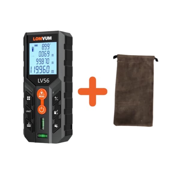 Trena Laser Medidor De Distancia Digital Lomvum - Milessey