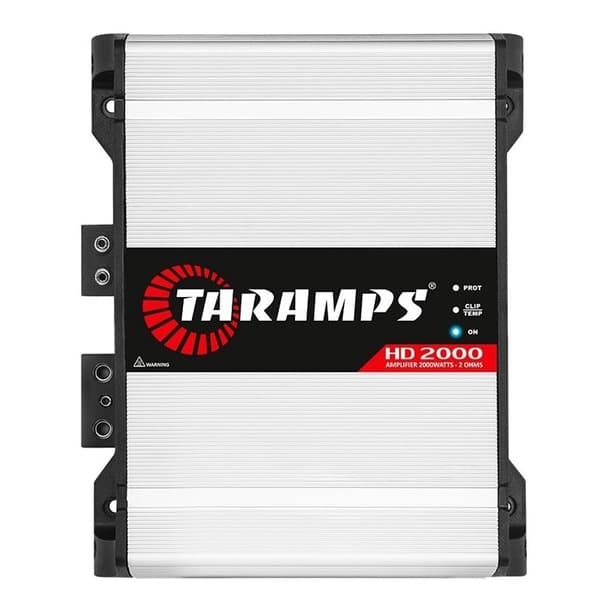 Amplificador Som Taramps Hd2000 1Canal 2Ohms Paredao de Som
