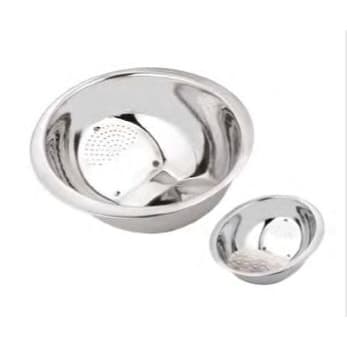 Escorredor de Arroz em Aço Inox 25x30cm - MX-3020 100% Garantido