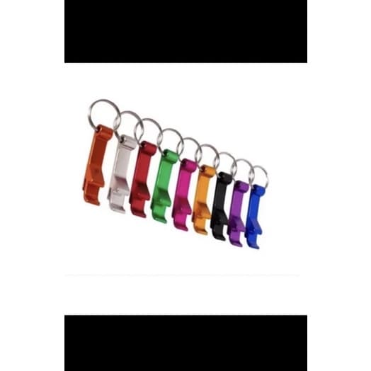 100 CHAVEIROS ABRIDOR ANODIZADOS GRAVADO A LASER