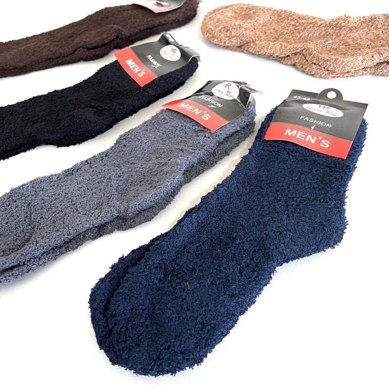 Meia Quentinha de Pelúcia Masculino Feminina Frio Inverso Promoção