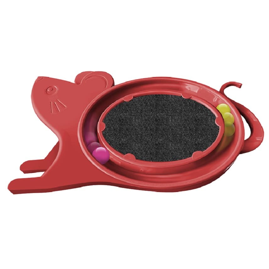 Cat Relax Mec Pet Mouse Entreter Play Vermelho