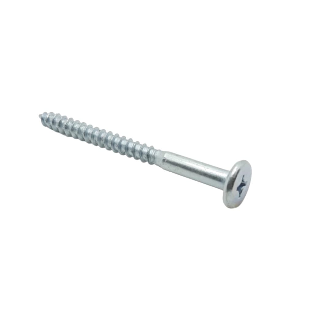 Parafuso Tampinha 5,5 x 55 mm Zincado - Kit 10 unidades