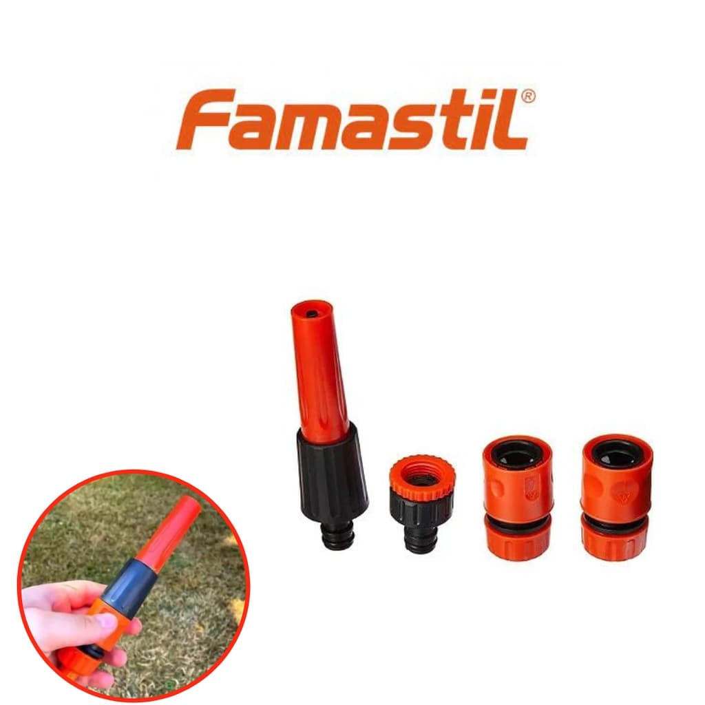 ESGUICHO RETO KIT ENGATE RAPIDO 4 PEÇAS FAMASTIL