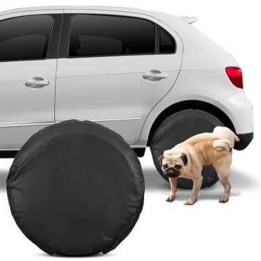 4 Capas Protetora Roda Pneu Courvin Cinza Anti Xixi Cachorro COURINO ECOLÓGICO