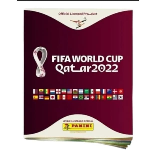 Álbum da copa do mundo  Qatar 2022 + 6 figurinhas.