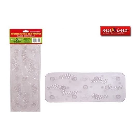 kit 2 Tapete Protetor Com Ventosa  Pia De Cozinha PLimpeza
