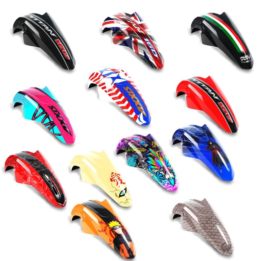 Adesivo de Para-lama de Moto sticker tuning