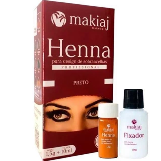 Henna Para Design De Sobrancelhas makiaj