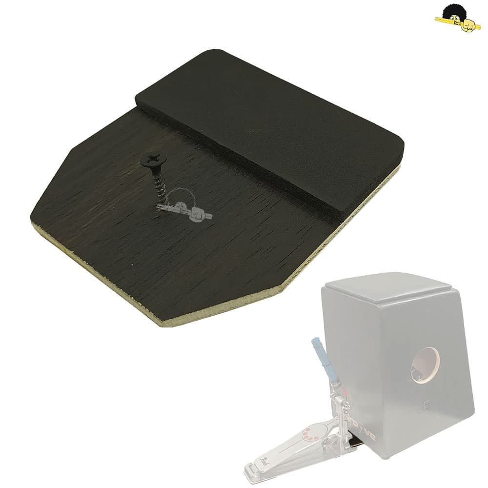 Base D’Groove DG1578 para adaptação de pedal no cajon - Compatível Com Todos os Cajons e Pedais