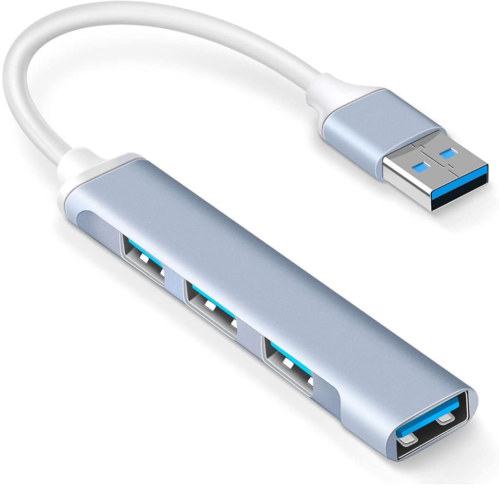 Mini Hub USB, 4 portas USB- TURN3.0USB+3USB2.0 VT-CP002