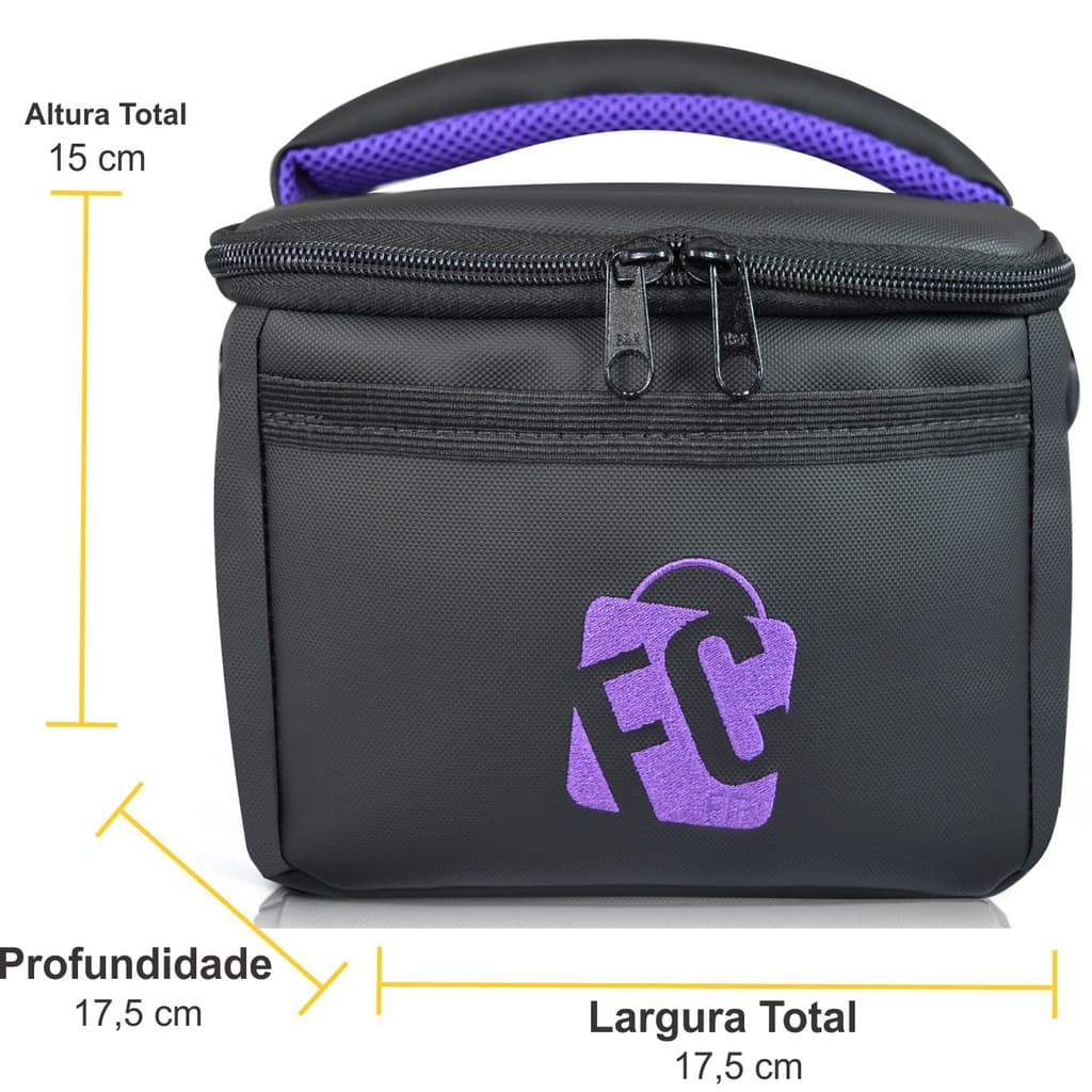 Bolsa Térmica Feminina Impermeável Lancheira Marmiteira