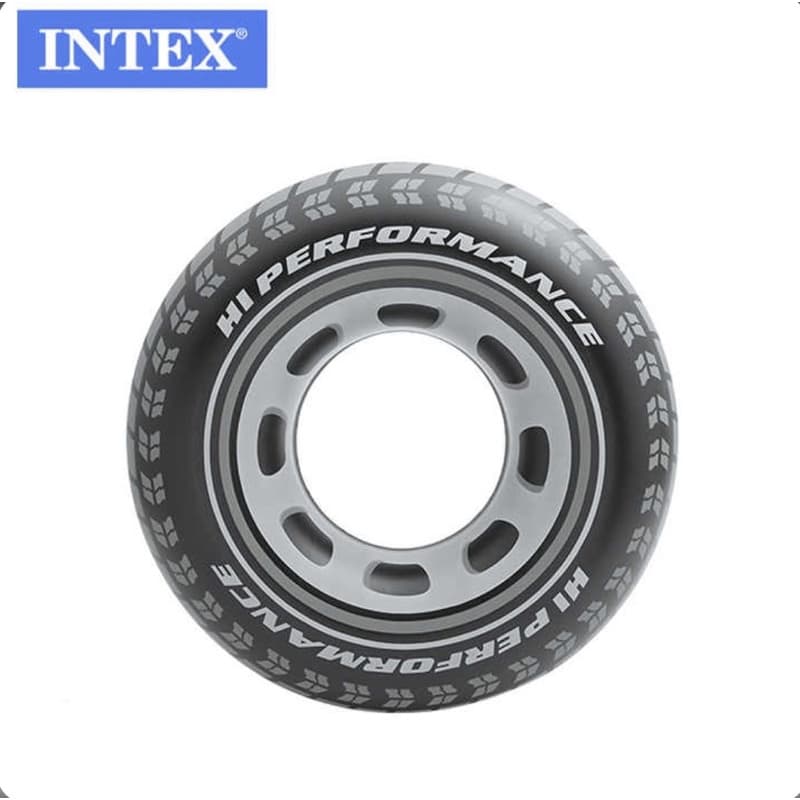 Boia de Piscina Praia Divertida Pneu - Intex 59252