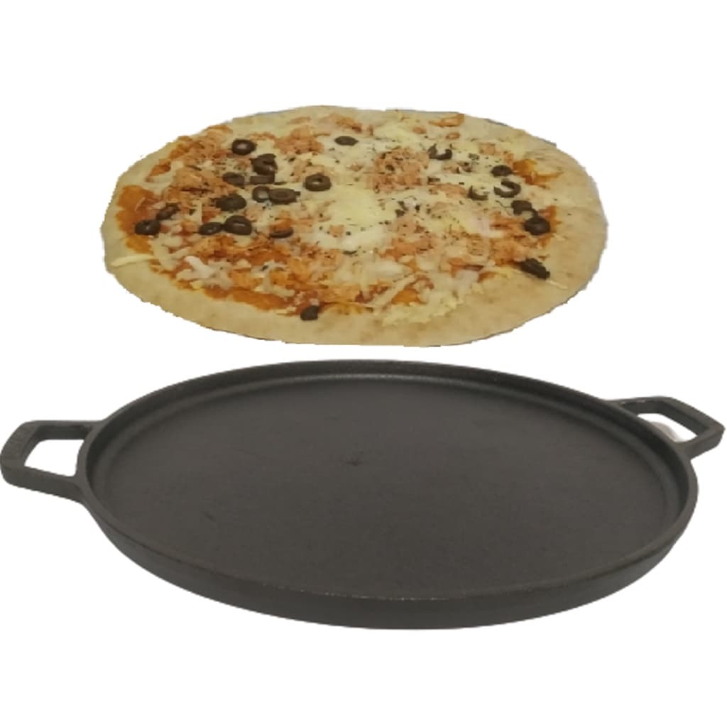 Forma De Pizza De Ferro Fundido Media Nº 30 Assadeiras