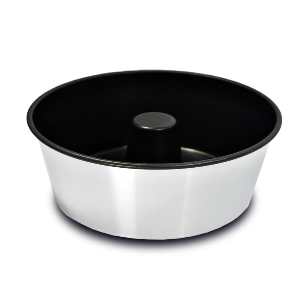 Forma para Bolo Redonda com tubo Antiaderente Preto Nº 22