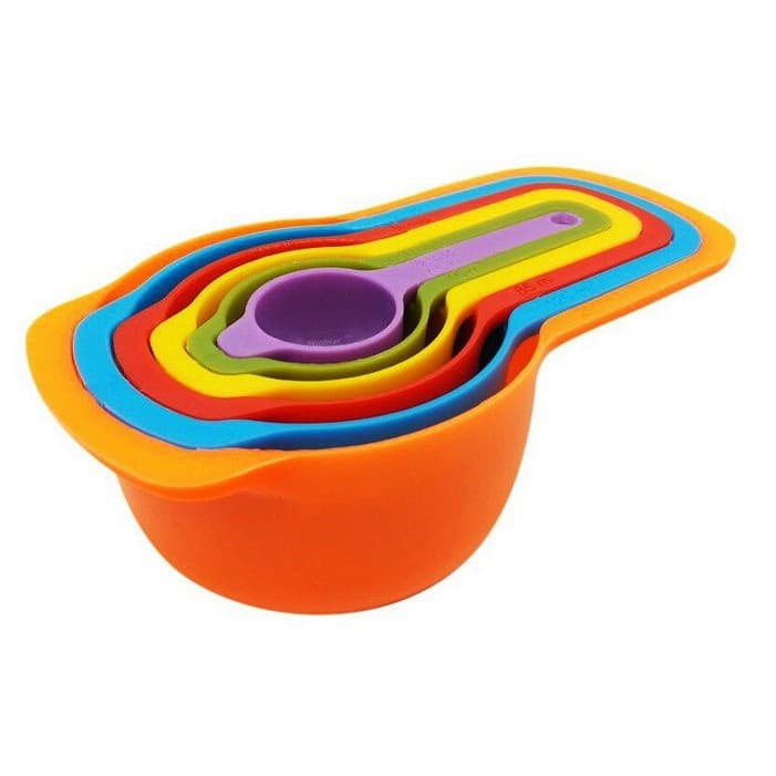 Colheres Medidoras - 6 Peças Medida Bolo Cozinha Confeitaria e etc MDD-01 - 100% Garantido