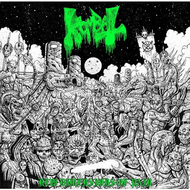 KOMBAT - NEW DIMENSIONS OF PAIN + BONUS (CIANETO DISCOS / DEATH METAL)