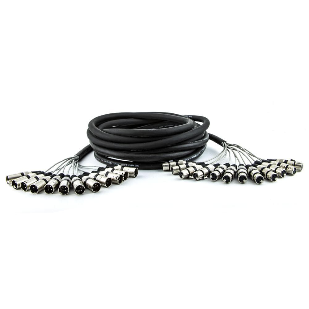 Multicabos Com Conectores Xlr 12 Vias Cirilo Cabos 15m