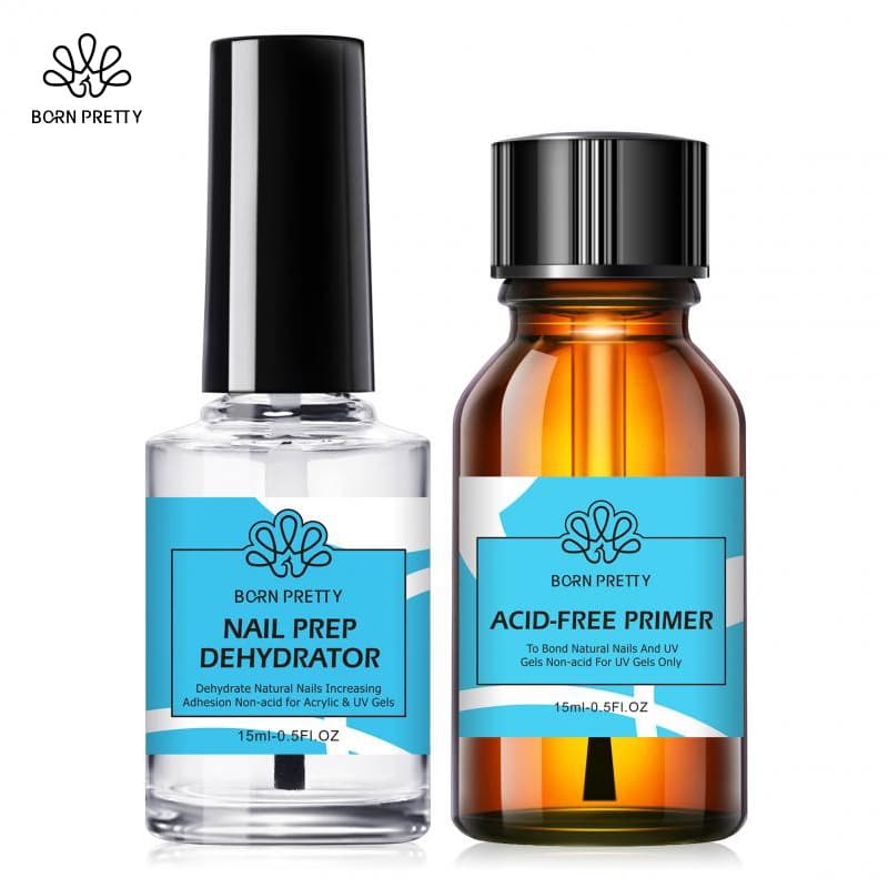 BORN PRETTY Desidratador De Preparação De Unhas E Conjunto Para Esmalte Em Gel , Moagem Livre De Arte , Sem Necessidade