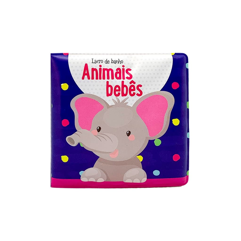 Livro De Banho - Pequenos Animais Bebês - Com Apito Infantil