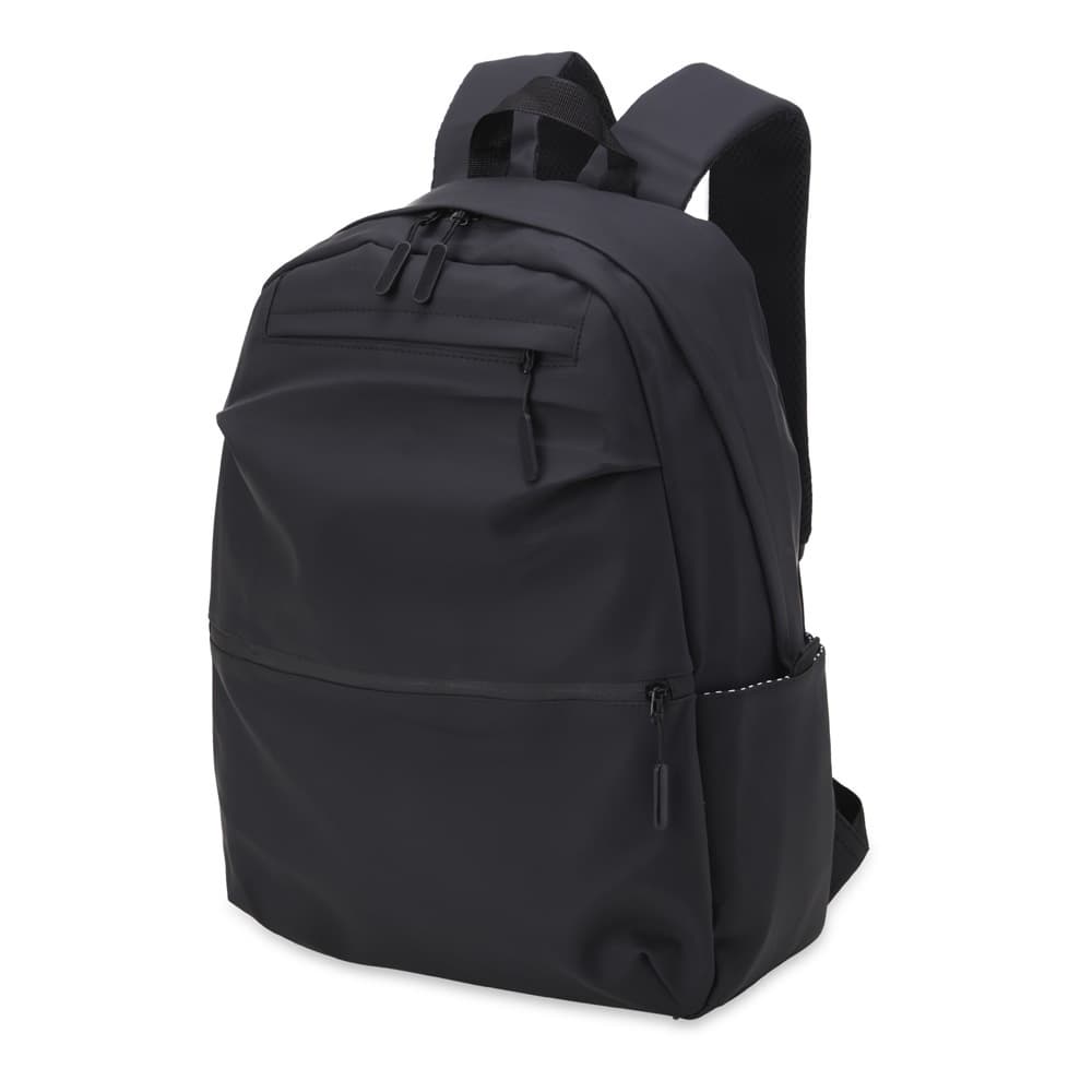 Mochila de couro sintético impermeável de 30 litros com três compartimentos