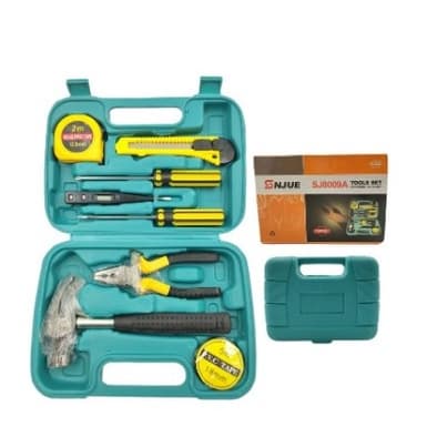KIT de Ferramentas Jogo 9 Peças Com Maleta SJ8009A