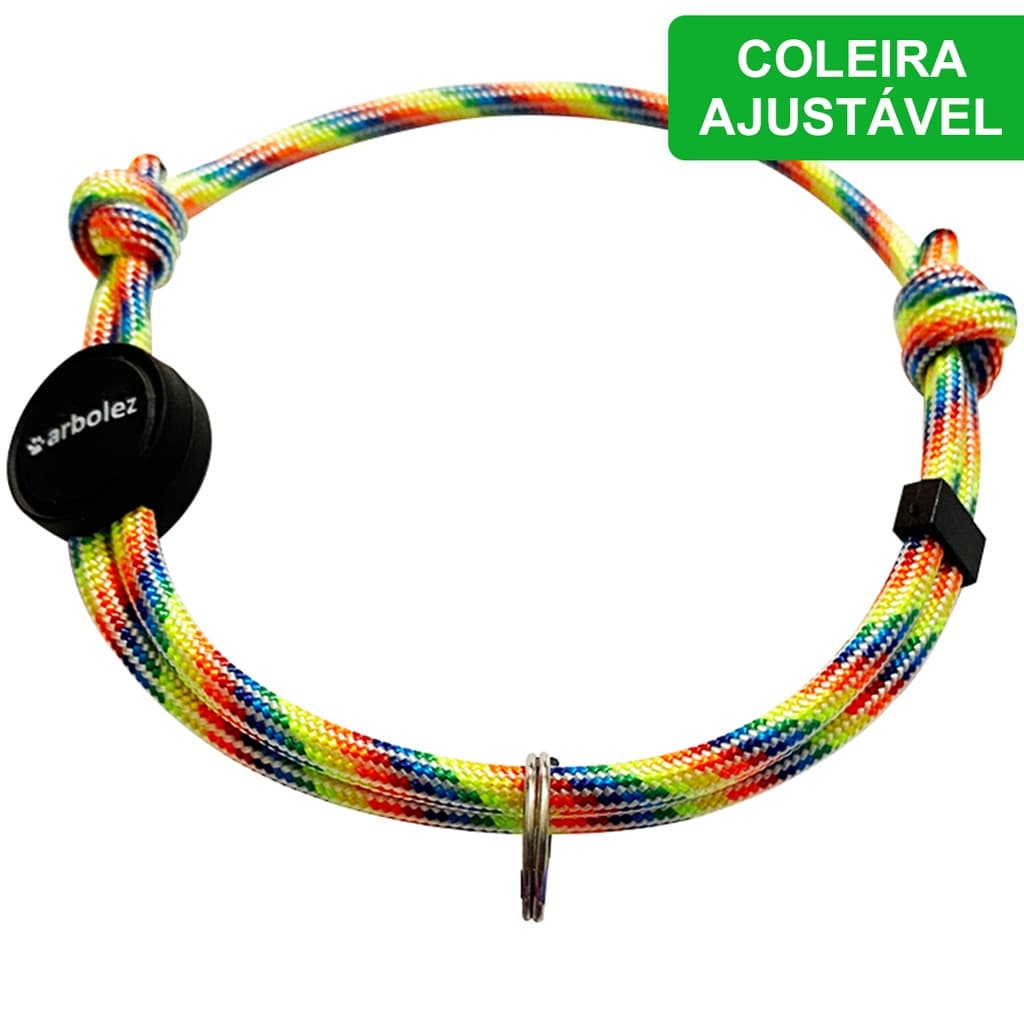 Coleira Colar Ajustável Pet Cão Gato