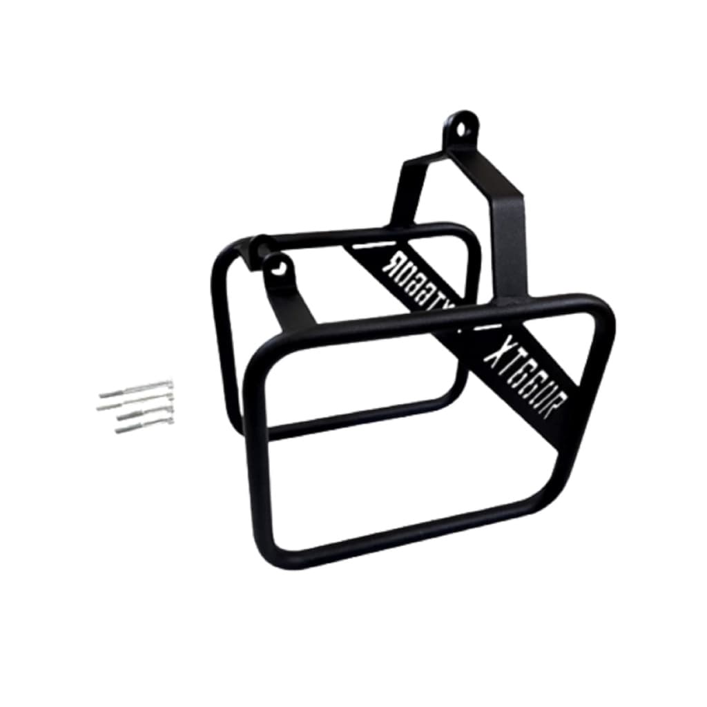 Suporte Afastador De Alforge Xt 660 R Bolsa Lateral Xt660 ferro traseiro