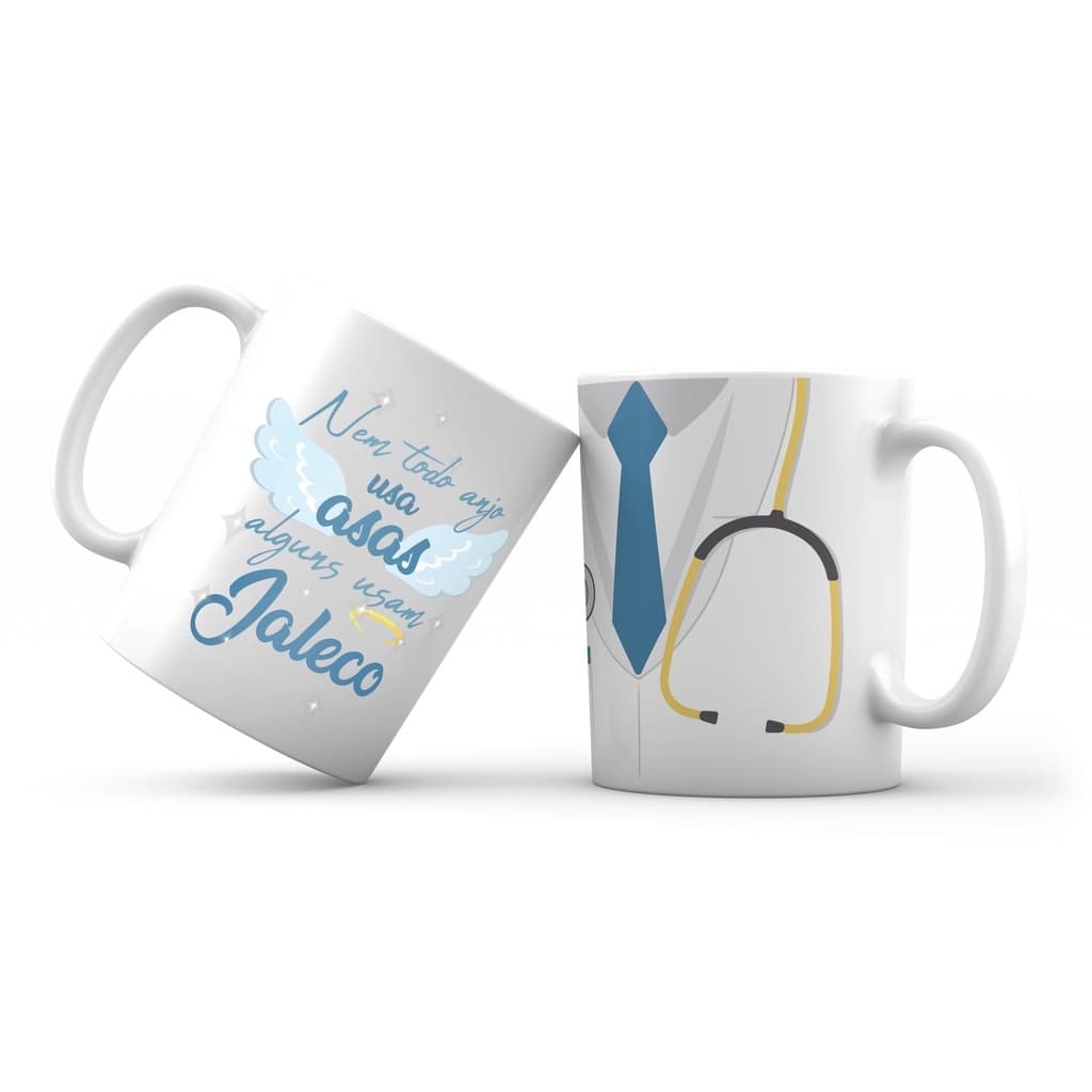 Caneca Médico / Medicina - Personalizada com Nome
