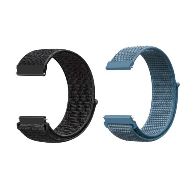 Kit Pulseira 20mm Nylon Bight Relógio Inteligente Digital Analógico e Smartwatch Pinos Engate Rápido