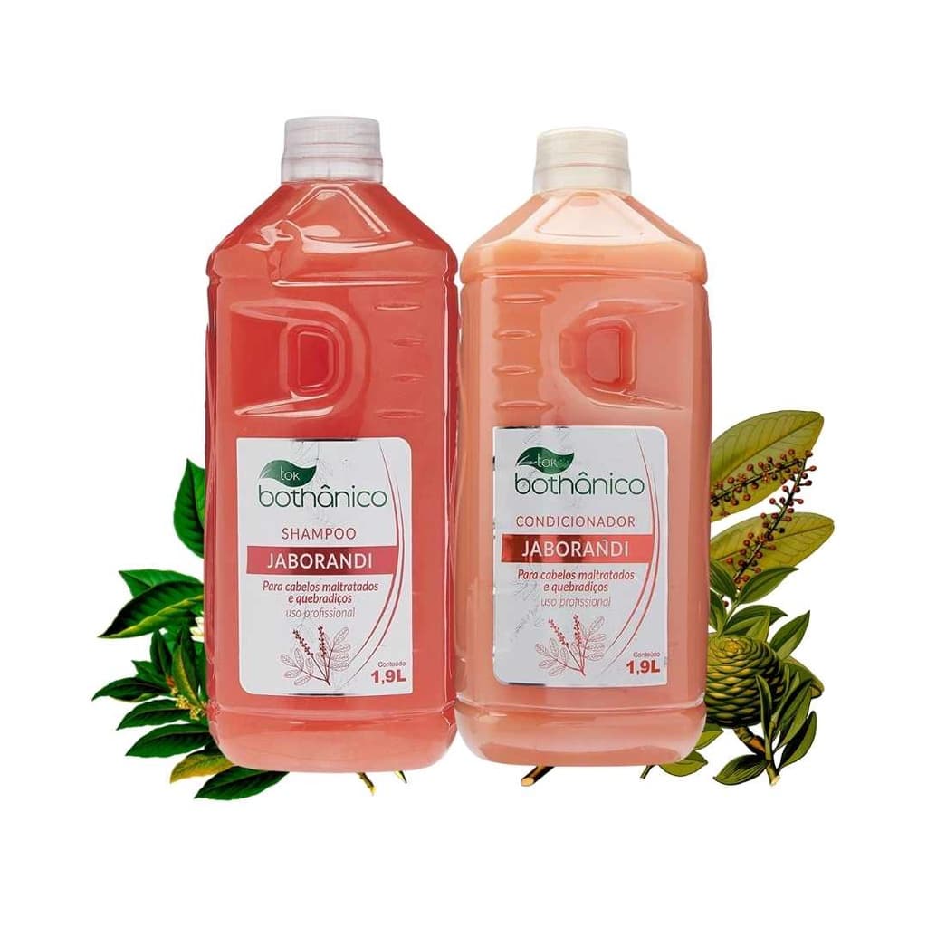 Galão Shampoo e Condicionador Jaborandi Tok Bothanico 1,9 Lt cada